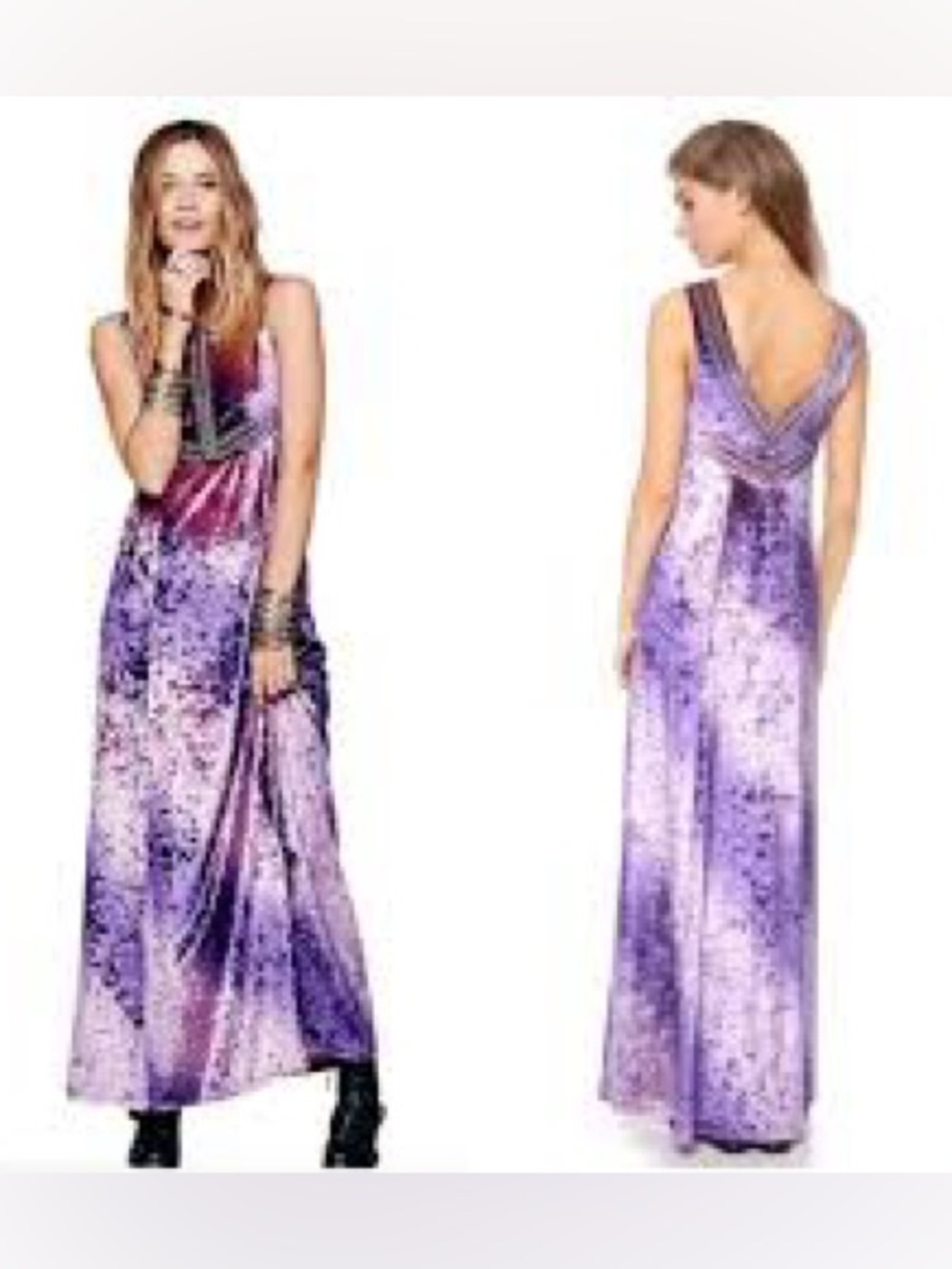 Free People Hello Gorgeous Velvet Maxi Dress